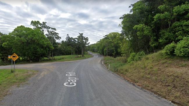 Two-vehicle crash at 6:30 am on Tuesday, 28 March 2023 on Gap Rd near Cedar Pocket Rd.