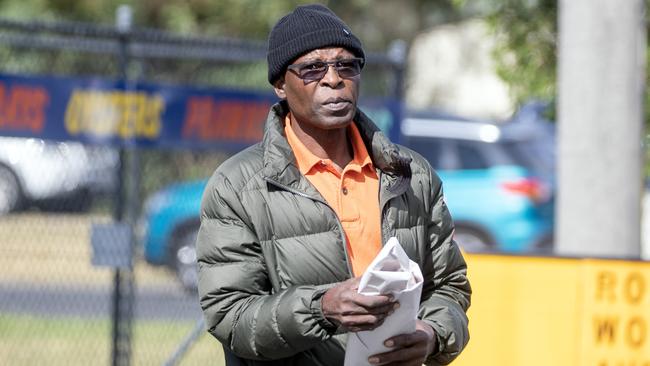 James Unumadu, former son-in-law of murdered Victorian woman Marea Yann in March. Picture: Liam Mendes