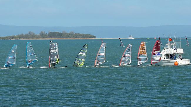 The beach is used by many people enjoying water sports. Picture: Richard Walker