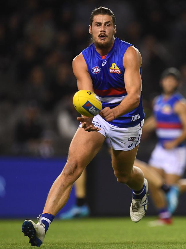 Bulldogs player Tom Boyd has revealed his own mental health issue. (Pic: Julian Smith/AAP)