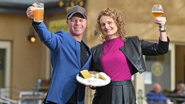 Saul and Sheree Sullivan will open a new brewery and restaurant at the site of the former Grumpy's Brewhaus, in Verdun. Picture: Tom Huntley