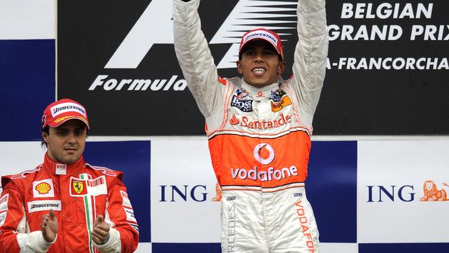 Massa feels like he was robbed of the 2008 F1 world championship. Photo: AFP PHOTO / JOHN THYS