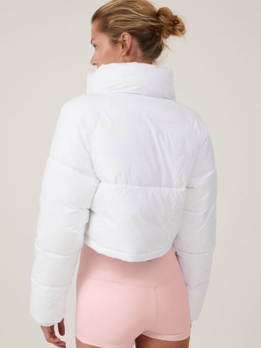 Mother Puffer Cropped Jacket. Picture: Cotton On.