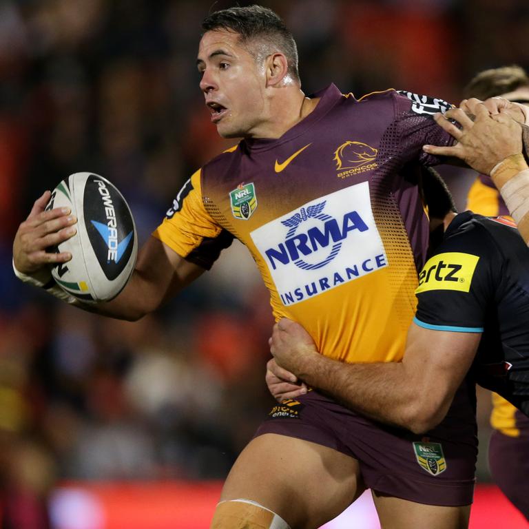 Corey Parker was the king of a late offload. Picture: Gregg Porteous