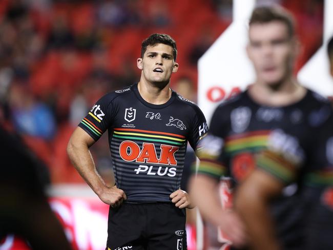 How will Penrith's Nathan Cleary respond when asked to be the dominant playmaker at the Panthers? Picture: Brett Costello