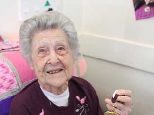 LOVING LIFE: Former Toowoomba resident Jean Le Brocq celebrated her 102nd birthday last week on the Sunshine Coast. Picture: Contributed