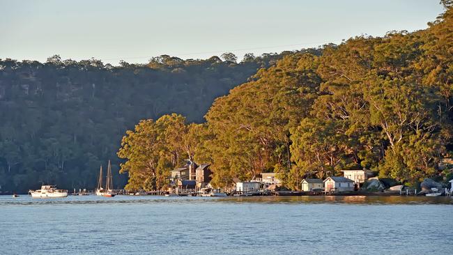 Dangar Island on the Hawkesbury River near Brooklyn Picture: AAP Image/Troy Snook