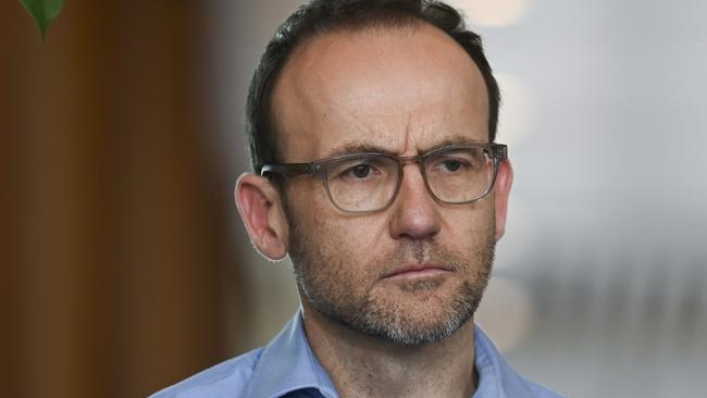 Greens leader Adam Bandt will unveil a ‘Robin Hood’ election platform. Picture: NewsWire / Martin Ollman