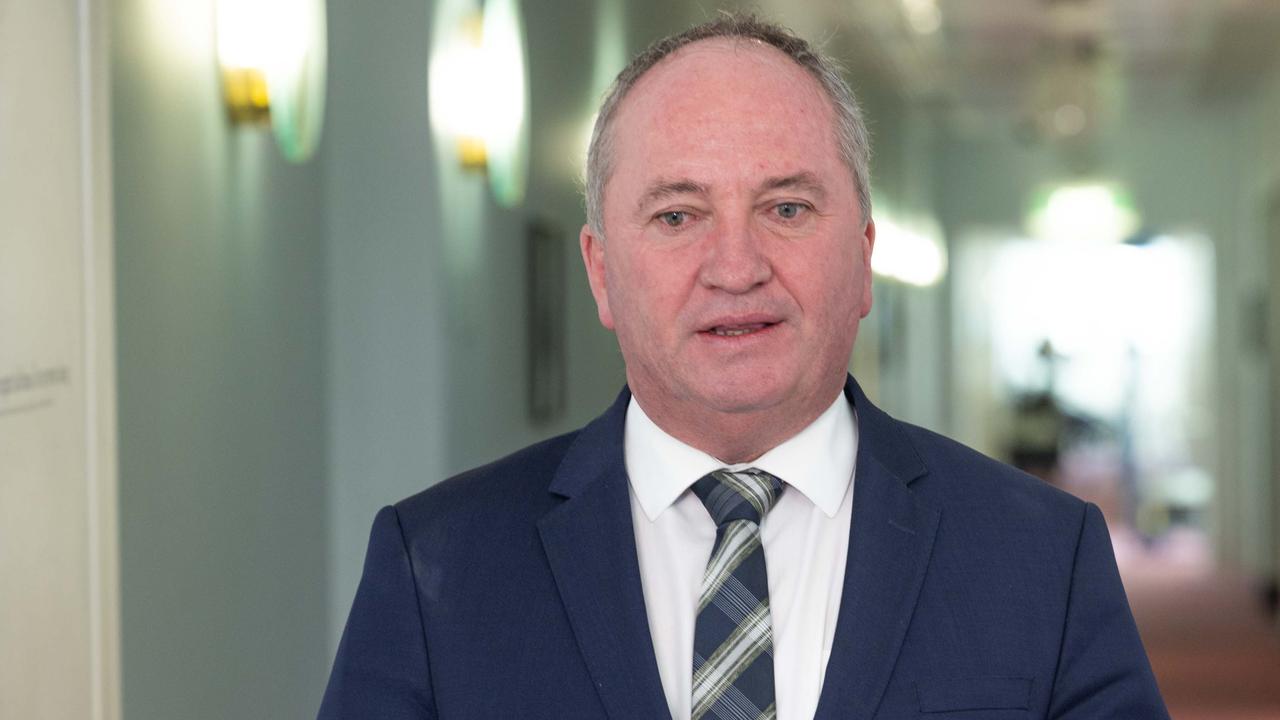 Opposition Veterans’ spokesman Barnaby Joyce is outraged at cuts to the veterans study program. Picture: NCA NewsWire/Gary Ramage