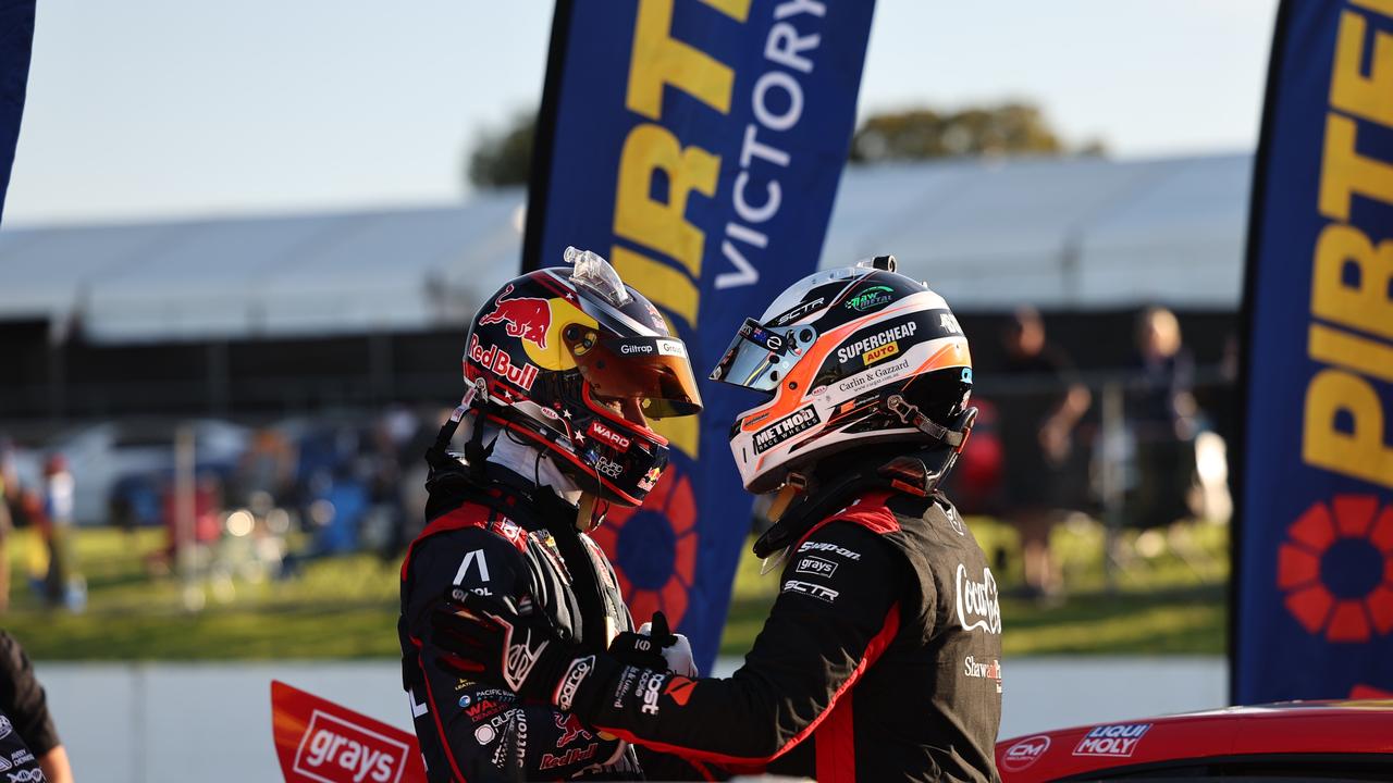 Shane van Gisbergen and Brodie Kostecki’s rivalry is intensifying.