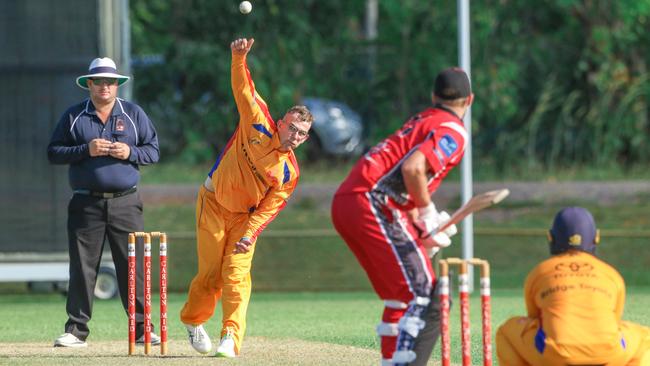 Todd Murphy left Darwin mid-season to join the Australia A side in Sri Lanka. Picture: Glenn Campbell