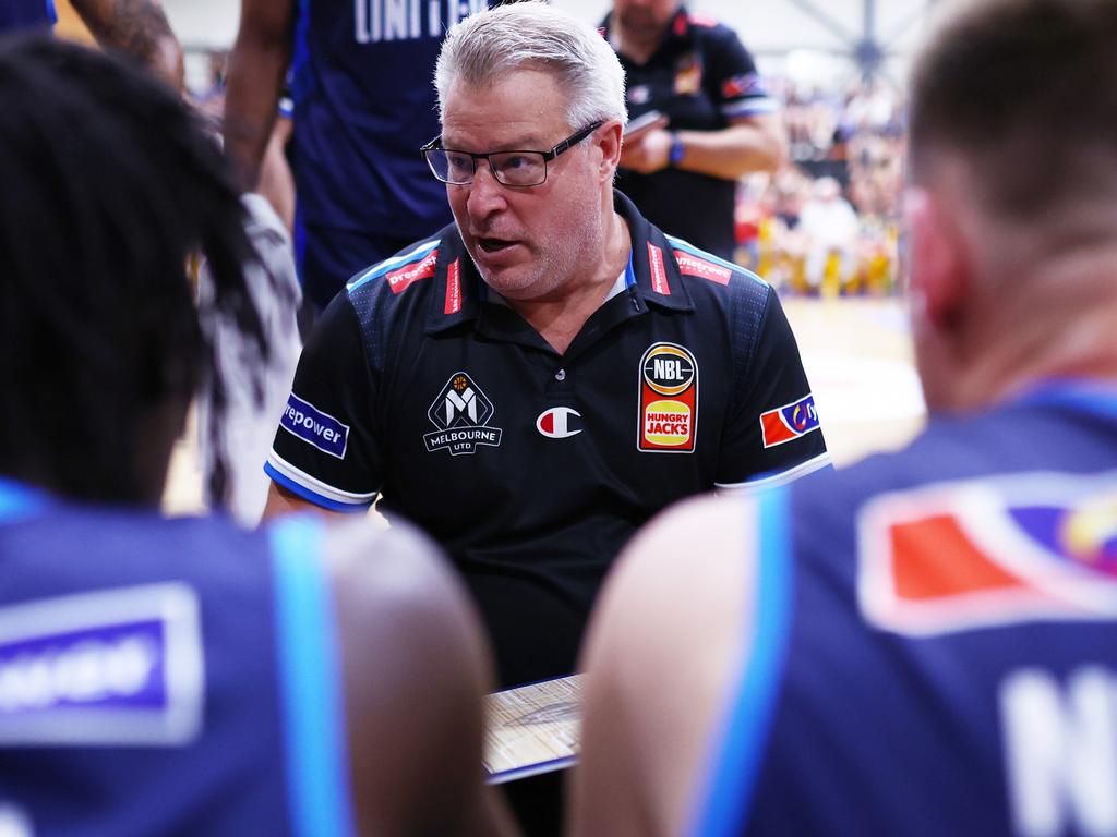 United coach Dean Vickerman believes, despite the injury, Hukporti can still make it to the upcoming NBA draft. Picture: Getty Images