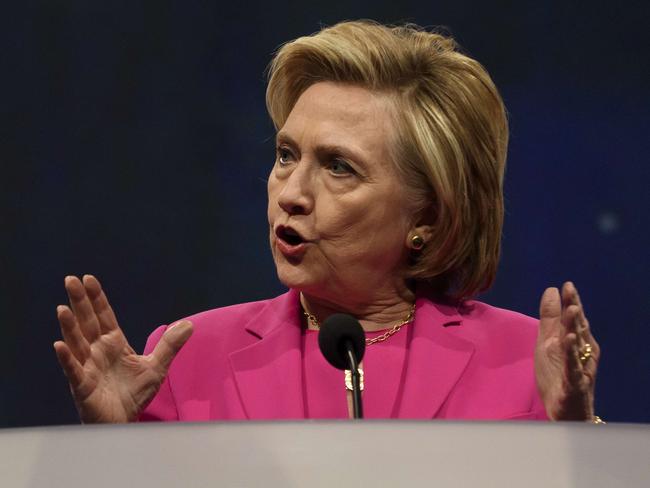 Russian government officials allegedly hacked Hillary Clinton’s email. Picture: AFP