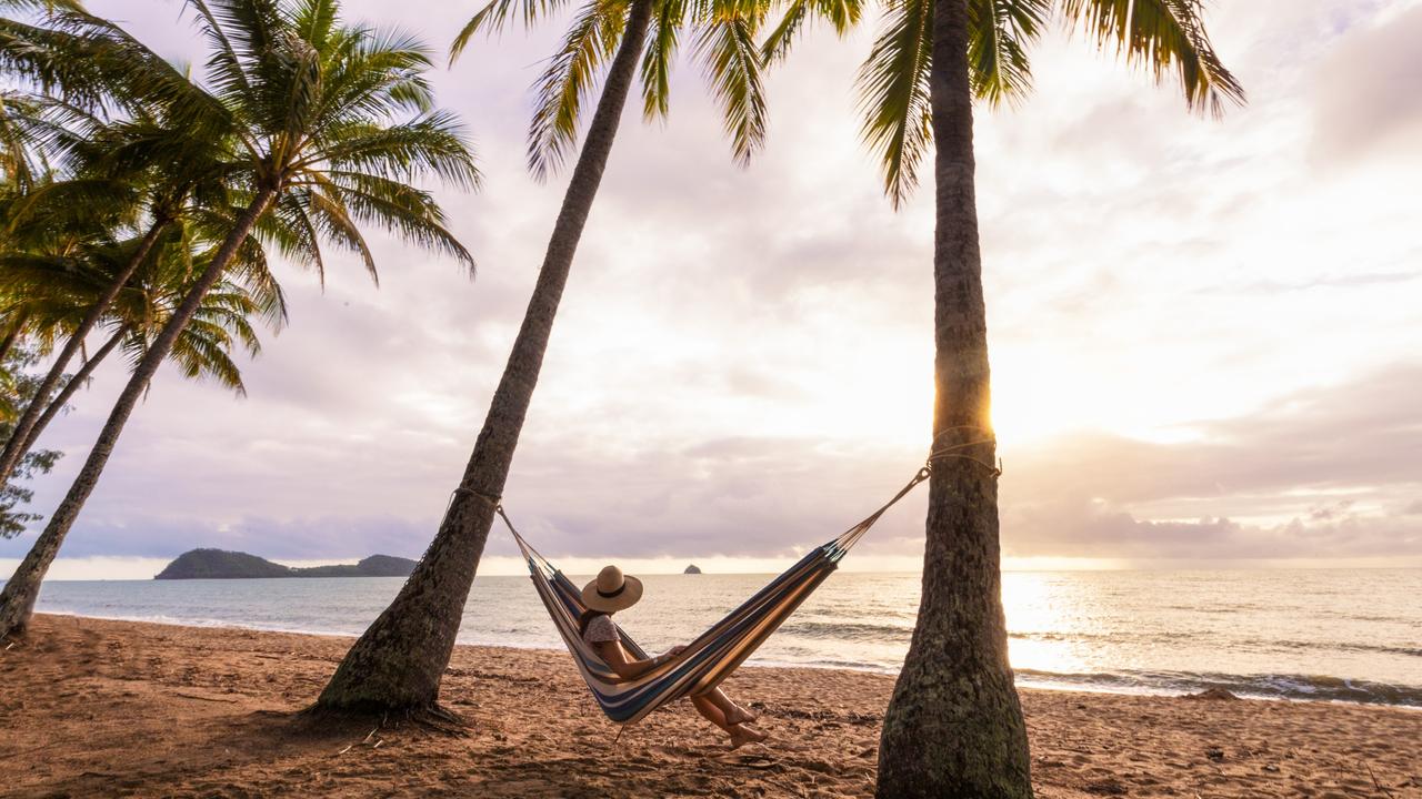 Cairns has been voted the best place to visit in 2021 by Wotif. Pictured is Palm Cove, north of Cairns. Picture: Tourism Tropical North Queensland
