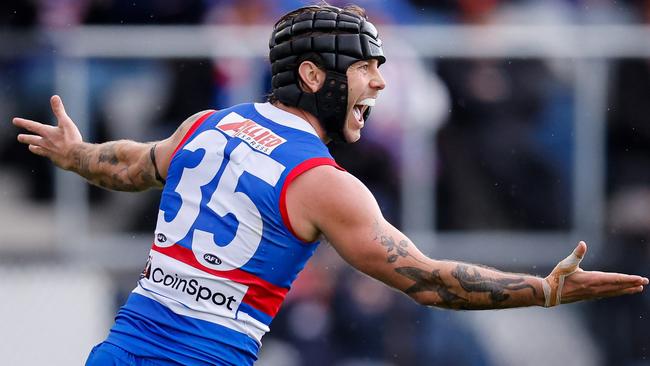 Caleb Daniel says the 2024 Bulldogs are out t make their own history. Picture: Dylan Burns/AFL Photos via Getty Images