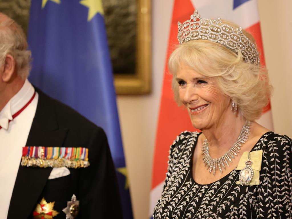 The tiara was a favourite of the Queen Mother’s and Queen Elizabeth. Picture: Getty Images