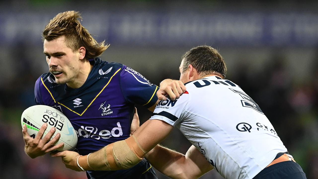 The Melbourne Storm’s Ryan Papenhuyzen has become must-watch TV. Photo: Getty Images