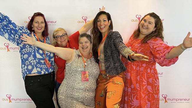 Crystal Leonardi, Nicola Baker, Sandy Davies, Christine Foudoulis and Hannah Boon attended the AusMumpreneur Awards in Sydney last week, recognising the efforts of mothers in the business sector.