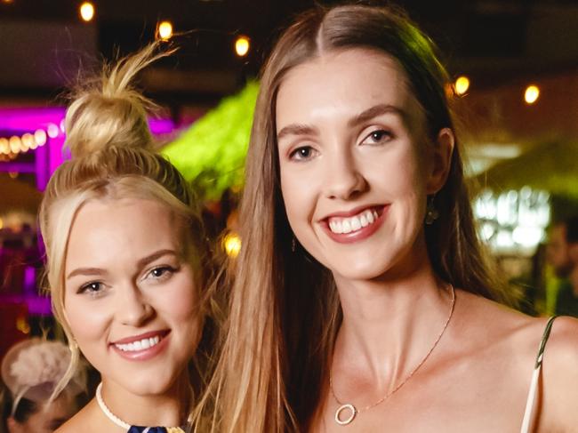 Jannika Johansson and Emily Airey  at the Caribbean on the Lawn Launch at The Star Gold Coast. Socials: Damien Anthony Rossi | Picture: Adam Shaw