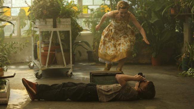 Melissa George jumps over a prostrate Ed Oxenbould in The Butterfly Tree. Why? Feel free to make up your reason ...