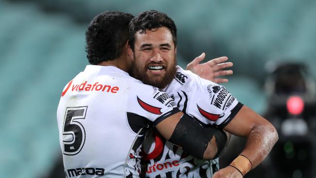 Peta Hiku was a standout for the Warriors scoring a double. Picture: Getty Images.