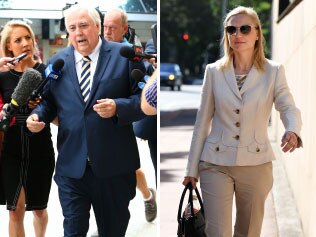 Clive Palmer with Anna Palmer