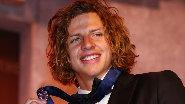 Nat Fyfe won the 2015 Brownlow Medal. Picture: Colleen Petch.