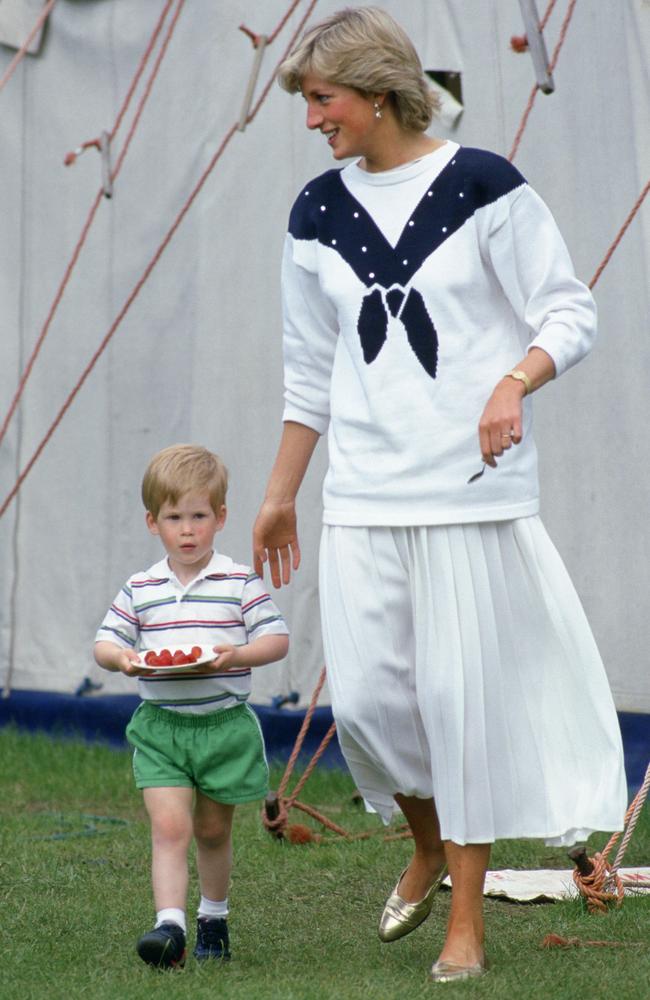 Prince Harry said he thought his mother and Meghan would have been ‘thick as thieves’. Picture: Tim Graham/Getty Images