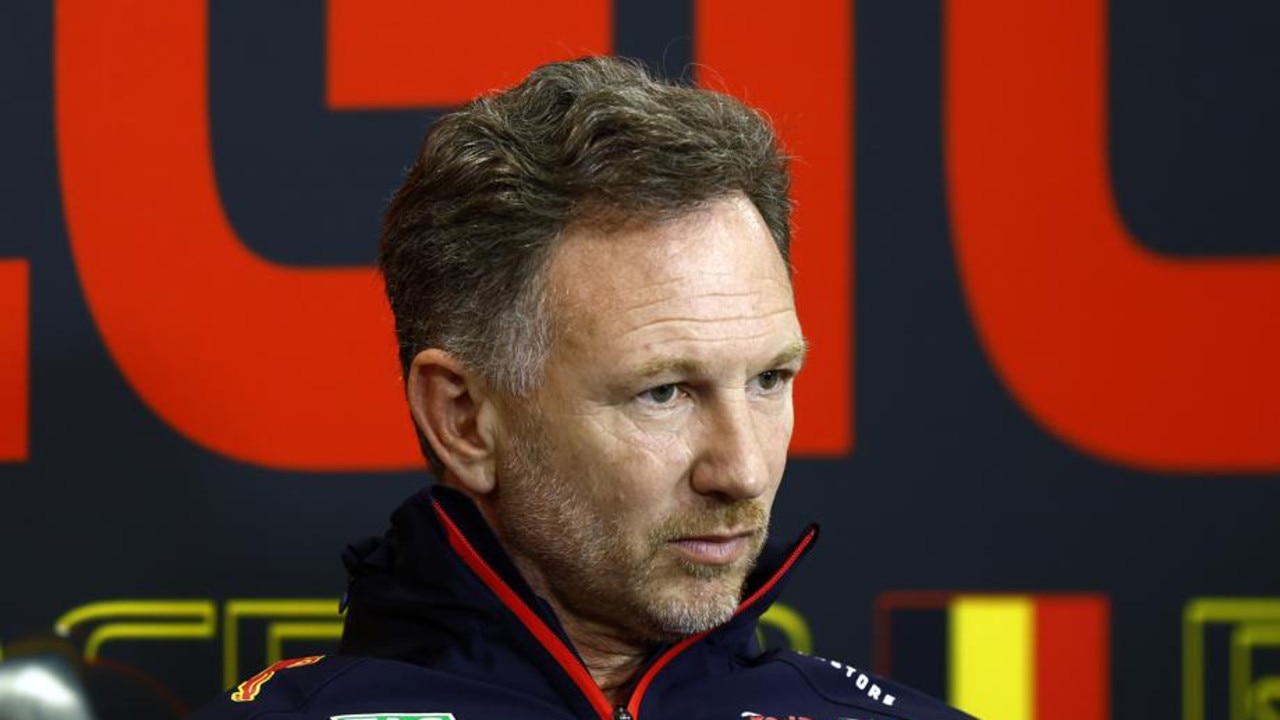 Red Bull Racing Team Principal Christian Horner will face a hearing later this week. (Photo by Francois Nel/Getty Images)