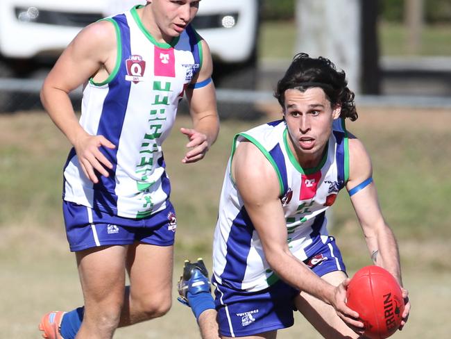 Mt Gravatt Vultures player Todd Carbone. Picture: AAP Image/Renae Droop.