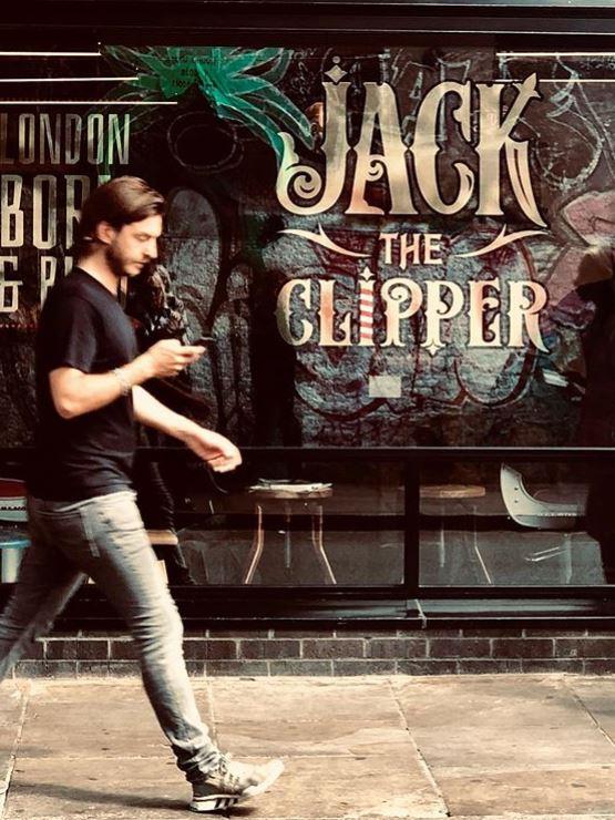 A ‘Jack the Clipper’ barber in London. Picture: Instagram/@djbldjl