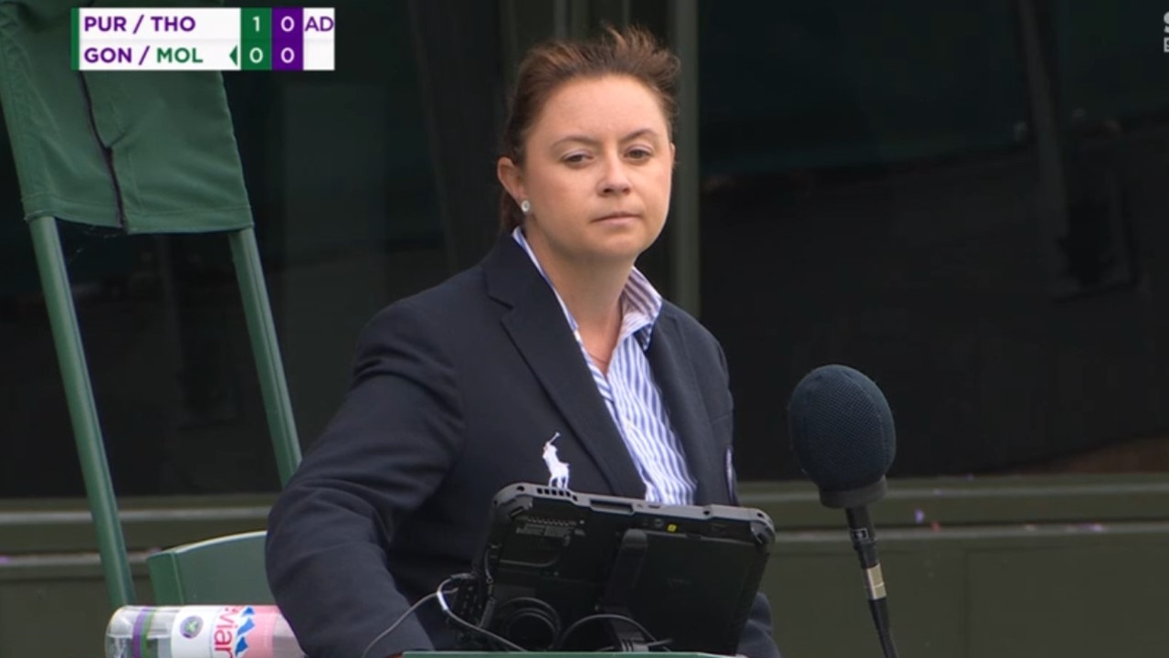 Kelly Rask was Lawn Tennis Association official of the year in 2023. Photo: Channel 9