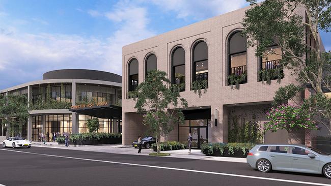 An artist impression of Penrith RSL planned expansions