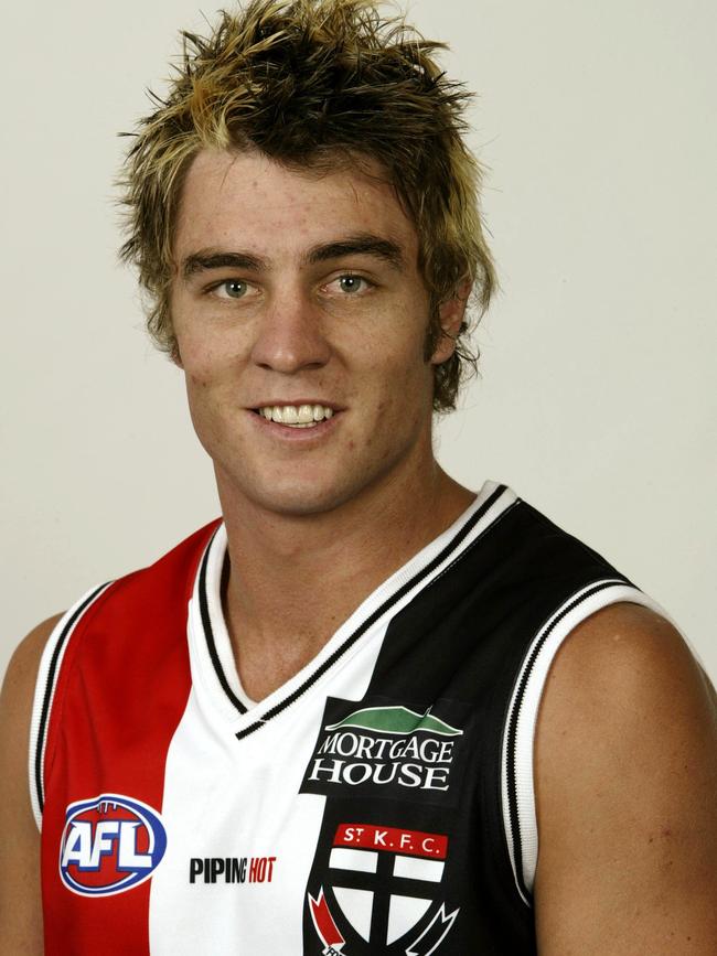 Fisher was drafted by St Kilda in 2004. Picture: Getty Images