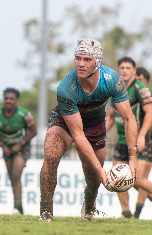 Ryan John Mackay Cutters vs. Townsville Blackhawks Mal Meninga Cup Saturday 22 February 2025 Picture:Michaela Harlow