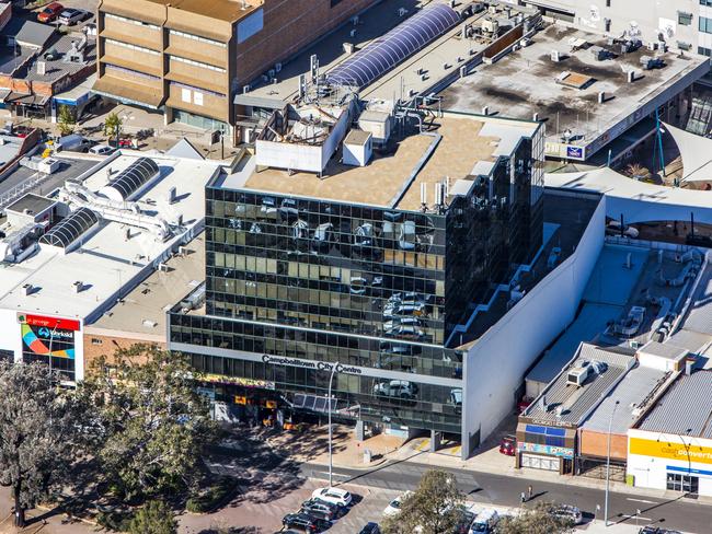 The Campbelltown City Centre building is up for sale.