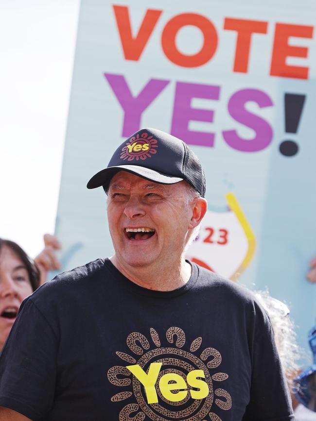 Prime Minister Anthony Albanese will visit Adelaide to announce the Voice referendum date. Picture: NCA NewsWire/Sam Ruttyn