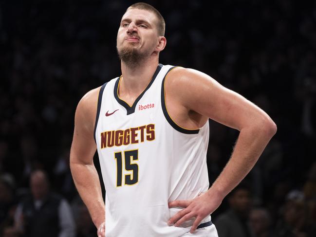 Nikola Jokic can only do so much. Picture: Michelle Farsi/Getty Images