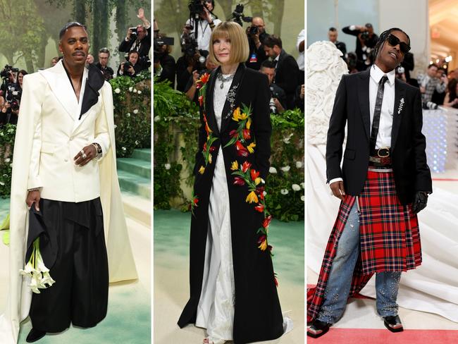 Actor Colman Domingo (right) and rapper ASAP Rocky (left) will co-chair the 2025 Met Gala alongside Vogue editor-in-chief Anna Wintour.