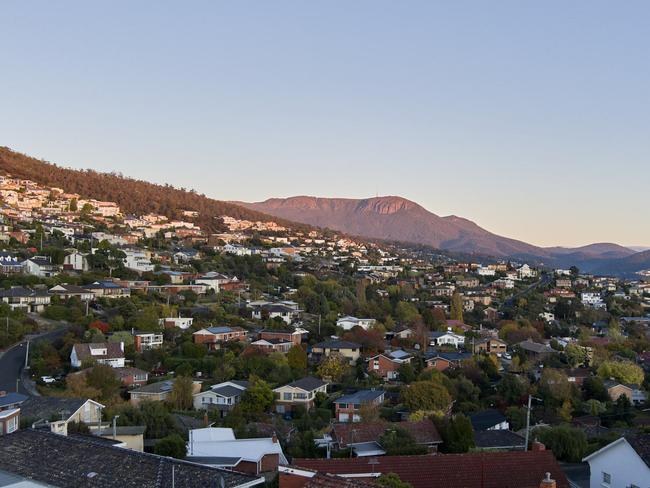 Hobart aerial. Picture: Supplied