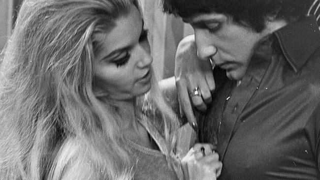 Actress Abigail and actor Joe Hasham in Number 96 (No. 96) on Apr 12, 1972.