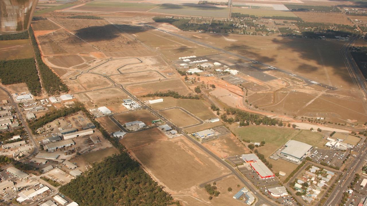 An aerial photograph of Kensington Parkside in Bundaberg, taken in 2010.