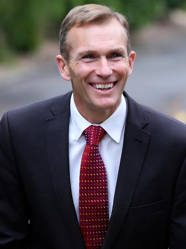 Education Minister Rob Stokes will write to the publishers to raise Mr Kelly’s concerns. Picture: Peter Lorimer