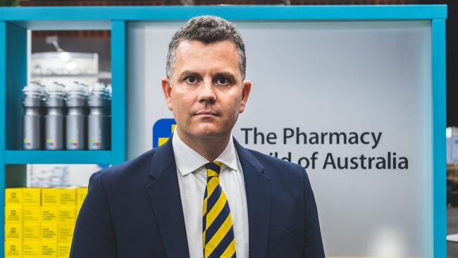 The National President of the Pharmacy Guild of Australia, Professor Trent Twomey. Picture: Allen Mechen.