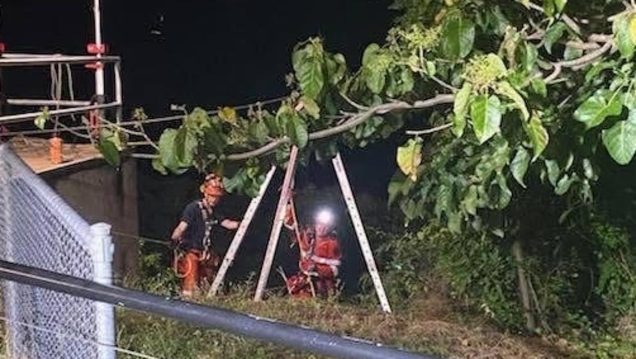 Cliff plunge rescue: Man fractures femur and phones for help