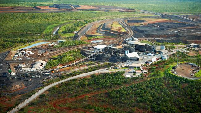 An aerial view of the McArthur River Mine. Picture: Supplied