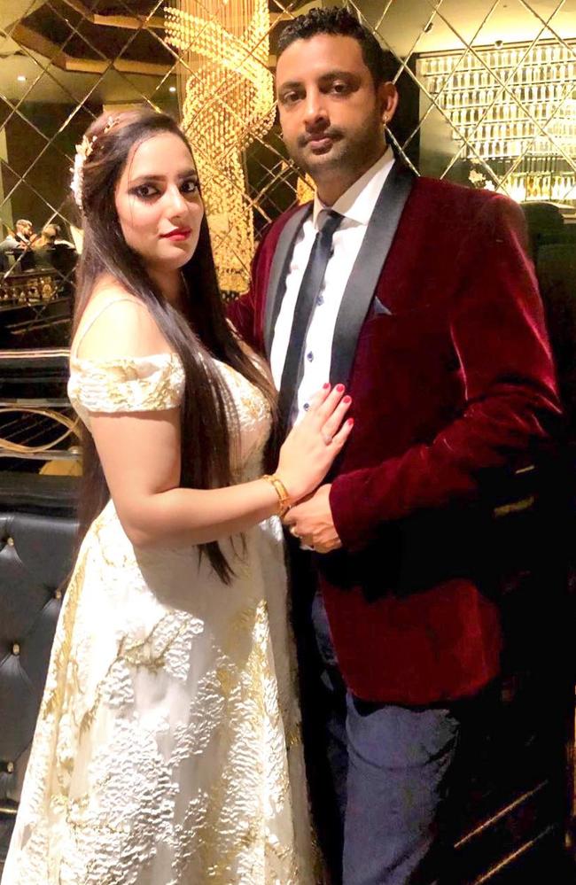 Shivani Dutta and her husband Deepak Kumar