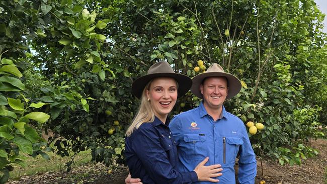 Lindie and Janus Boonzaaier have started a citrus operation in far north Queensland just four years ago but they are already picking fruit.