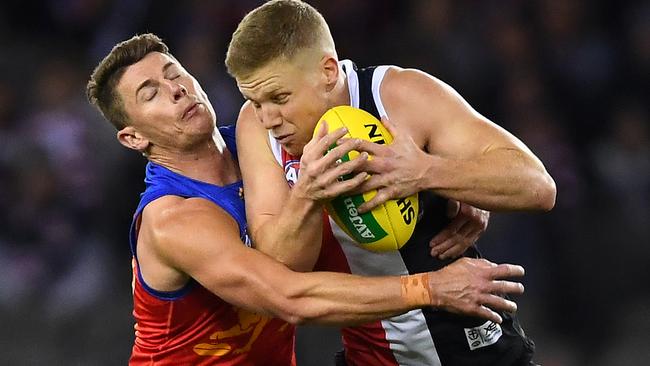 Sans fans had to wait until Round 14 to see marquee recruit Dan Hannebery in action.