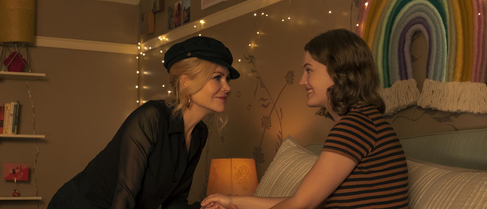 Razz jazz … Nicole Kidman plays a Broadway star who helps a gay high school student attend her Prom. Picture: Netflix